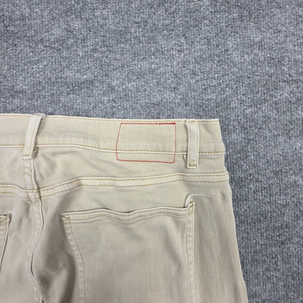 Marine Layer 5 Pocket Slim Straight Twill Pant Men's 33 x 32 (FITS 32 x 30)Beige